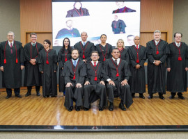 Solenidade de posse foi realizada durante sessão do Colégio de Procuradores de Justiça