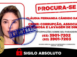 Investigada que estava foragida se apresentou em Palmas 