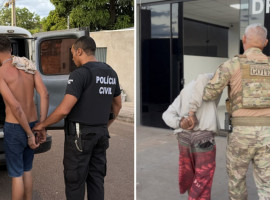 Suspeitos de invadir domicílios para tentar dominar territórios foram presos -