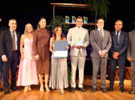 Prêmio foi recebido pelo governador do Tocantins, Wanderlei Barbosa; pelo titular da Sefaz, Donizeth Silva; e pela contadora da Seplan, Maria Helany da Silva, que representaram o Estado durante a entrega da premiação