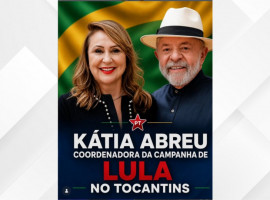 Kátia Abreu anuncia coordenação da campanha de Lula no Tocantins e aposentadoria da vida pública