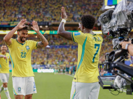 Torcedores acompanharão a partida entre Brasil e Japão em novo espaço na Via Lago, com estrutura coberta no Ginásio Poliesportivo Pedro Quaresma.