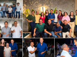Carlos Gaguim recebeu novos apoios de lideranças municipais durante agenda política realizada em Palmas.