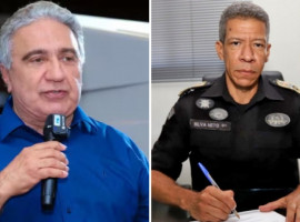 Aliança entre PSD, PT, PSB e PDT oficializa coronel Silva Neto como vice de chapa de Laurez Moreira.