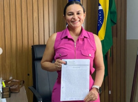 Prefeita interina Lilian Maria Ribeiro (Republicanos)