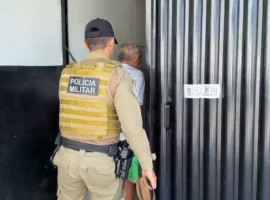 Idoso foi preso em flagrante após denúncia de estupro de vulnerável na zona rural de Araguaína.