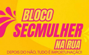  Com a campanha Bloco SecMulher na Rua, a SecMulher reforça a atuação integrada com outras instituições para que o Carnaval seja um espaço de alegria, mas também de segurança, informação e respeito às mulheres