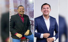 Antes e depois: o apresentador Lucas Lima eliminou 32 quilos e agora lança o quadro Um Desafio de Peso