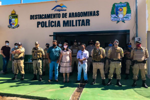 Destacamento da PM em Aragominas