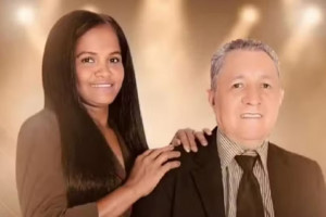 Casal de pastores, Francilene de Sousa Reis e Silva, de 42 anos, e Dorvalino das Dores da Silva, de 63 anos.