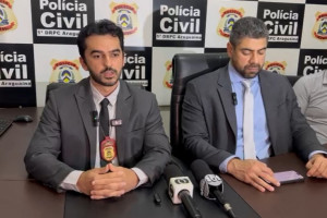 Delegada Adrinao Aguair Carvalho da 2ª DHPP, dá detalhes sobre as investigações de assassinato de empresário 