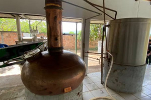 Estruturas foram encontradas em Combinado, região sudeste do estado 