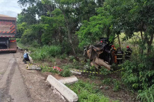 Acidente aconteceu no trecho da BR-153 em Colinas do Tocantins 