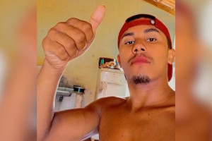 Idelmar Azevedo das Neves, de 23 anos, vítima de homicídio registrado na manhã desta terça-feira (31) em um bar na cidade de Palmeirante