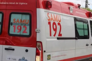 O Samu foi acionado para o ocorrência.