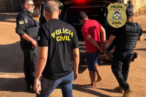 Homem foi capturado após investigações da Polícia Civil do Tocantins 