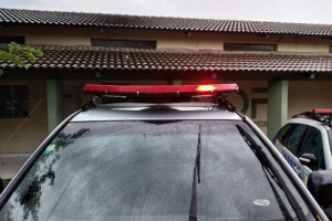 Suspeito foi preso pela Polícia Militar