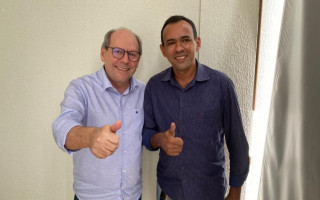 Ronaldo Dimas e e o empresário Hélio do São Lucas