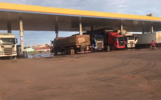 Movimentação de caminhoneiros em Araguaína 
