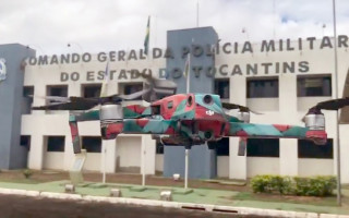 Drone será utilizado no combate à pandemia causada pelo novo Coronavírus em Palmas.