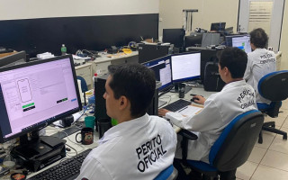 Peritos Criminais usam a ferramenta de rastreamento de celular dos pacientes. 