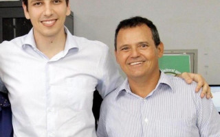Deputado Olyntho Neto e ex-vereador Batista Capixaba