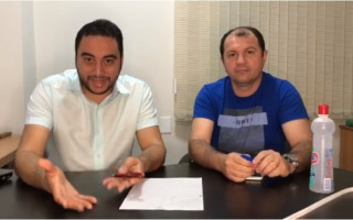 Empresário Ygor Cortez e contador Robson Batista