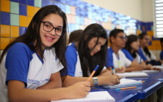 Alunos da rede estadual de ensino