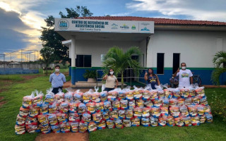 Mais de 30 mil cestas básicas já foram distribuídas para os 139 municípios