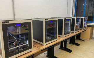 Impressoras 3D adquiridas com recursos do Poder Judicia?rio.