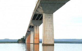 Atual ponte em Porto Nacional tem problemas na estrutura. 