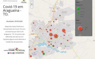 Além do mapa, a plataforma digital traz boletins epidemiológicos