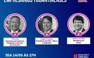 Faciet e Secretaria da Indústria, Comércio e Serviços participam de live do Sebrae