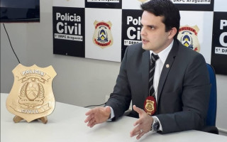 Delegado da Polícia Civil em Araguaína, Luis Gonzaga. 