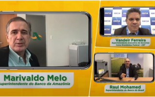Superintendentes dos bancos: BASA, CAIXA E BB