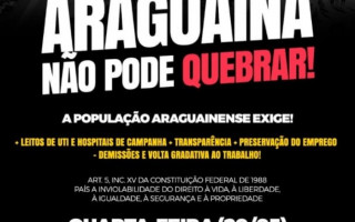 Carreata está sendo organizada para esta quarta-feira, 20