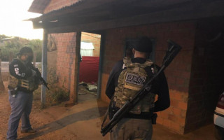 Policiais cumprem primeiros mandados de busca e apreensão na Operação Américo Gama