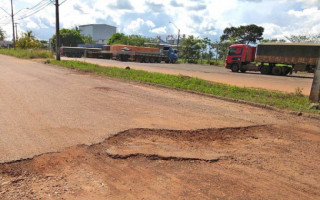 Trecho da TO-422 vai receber manutenção em junho, até que o processo para reconstrução seja concluído