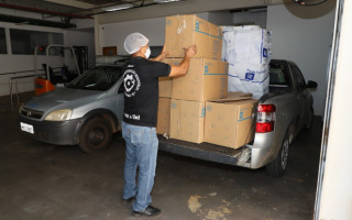 Respiradores chegando em Palmas 