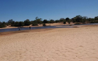 Praia do Rio Verde em Sandolândia