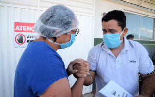 Ribeiro Júnior da Silva, de 42 anos, passou 17 dias no Hospital 