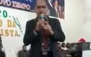 Pastor Rui da Silva Abreu, da igreja Assembleia de Deus