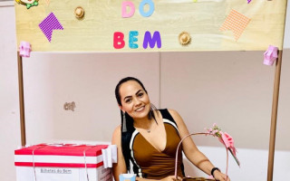 A Barraca do Bem é uma alusão ao Correio Elegante das Festas Juninas