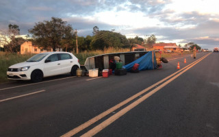 Vítima admitiu que entrou na frente do veículo. 