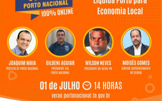 Moisés Gomes participa de live sobre Liquida Porto 
