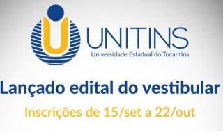 Serão ofertadas 480 vagas para os cursos presenciais dos Câmpus de Araguatins, Augustinópolis, Dianópolis e Palmas.