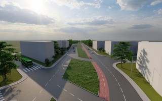 Imagem do projeto de construção da Via Norte, em Araguaína 