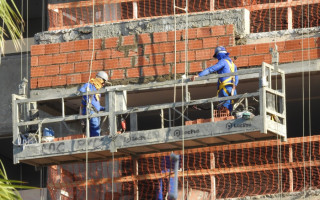 Construção civil apresentou os melhores desempenho 