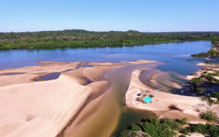 Em três ilhas poderão ser usadas somente estruturas móveis, como tenda e guarda-sol durante 