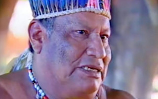  Ex-cacique Juraci Warasi Javaé, de 79 anos